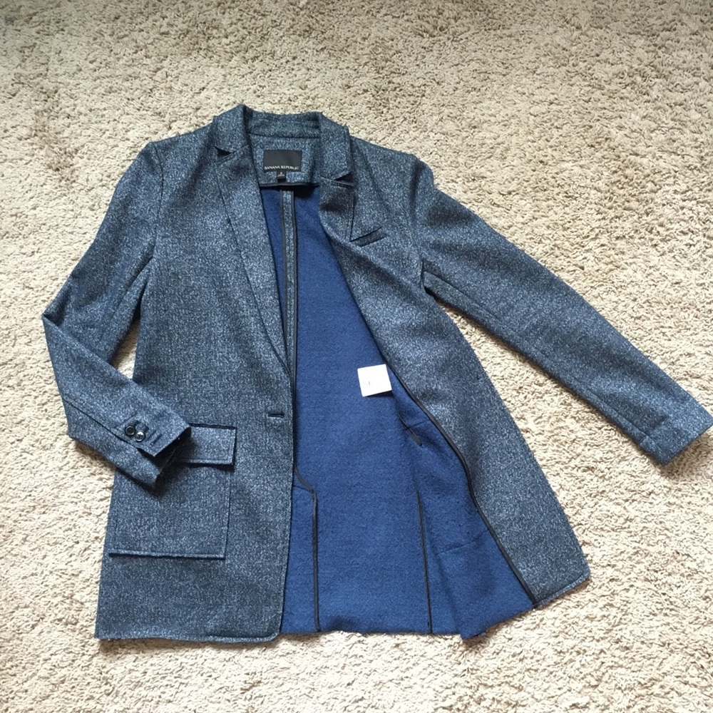 Banana Republic Blazer Coat Size2